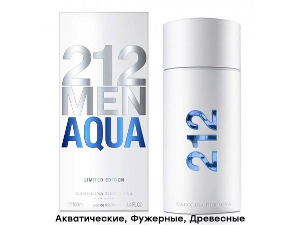 Carolina Herrera 212 Men Aqua Limited Edition, Edt, 100 ml (White) wholesale